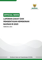 Laporan Zakat dan Pengentasan Kemiskinan BAZNAS RI 2023